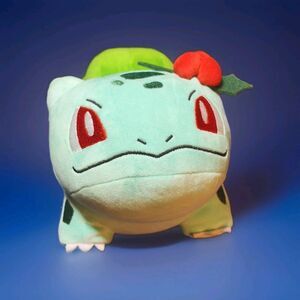 Pokemon Holiday Bulbasaur Christmas Hat Plush Nintendo Figure - New Without Tags